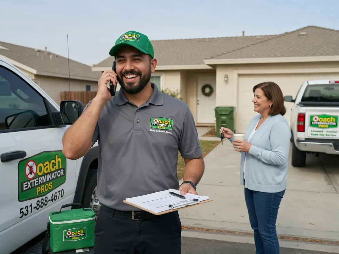 Pest Control Roach Exterminator Mccomb, OH FAQs